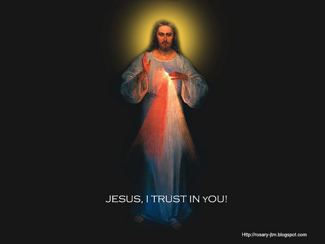 divine mercy Jesus i trust in you